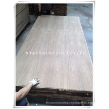 Madera contrachapada natural de la chapa de la teca de 4m m Burma para la India